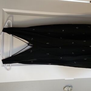 ZARA black sequence dress size L